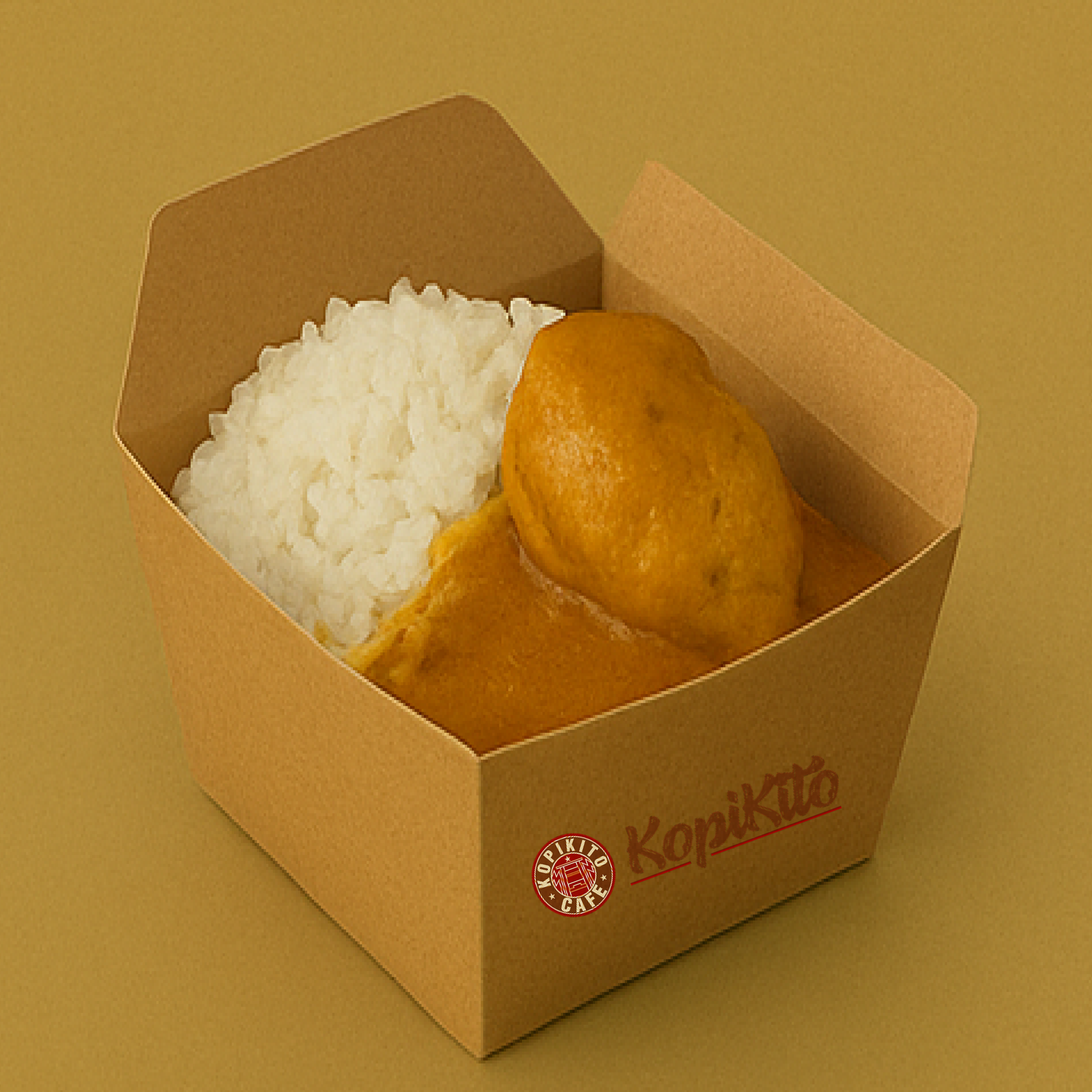 Foto - Nasi Kari Ayam Kampung